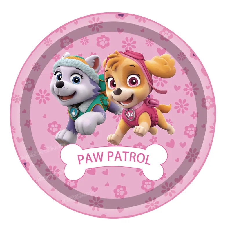 Украшение Щенячий патруль для вечеринки в честь Дня Рождения детский нож вилка