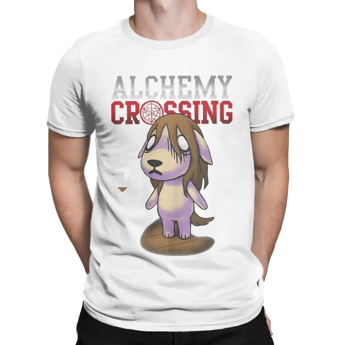 Футболка с коротким рукавом и графическим принтом цельнометаллическая Мужская