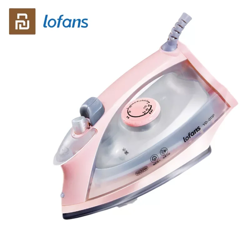 

Youpin LOFANS Mini Temperature Regulation Steam Electric Iron Coated Baseplate Irons Ironing Multifunction Adjustable YD-011P