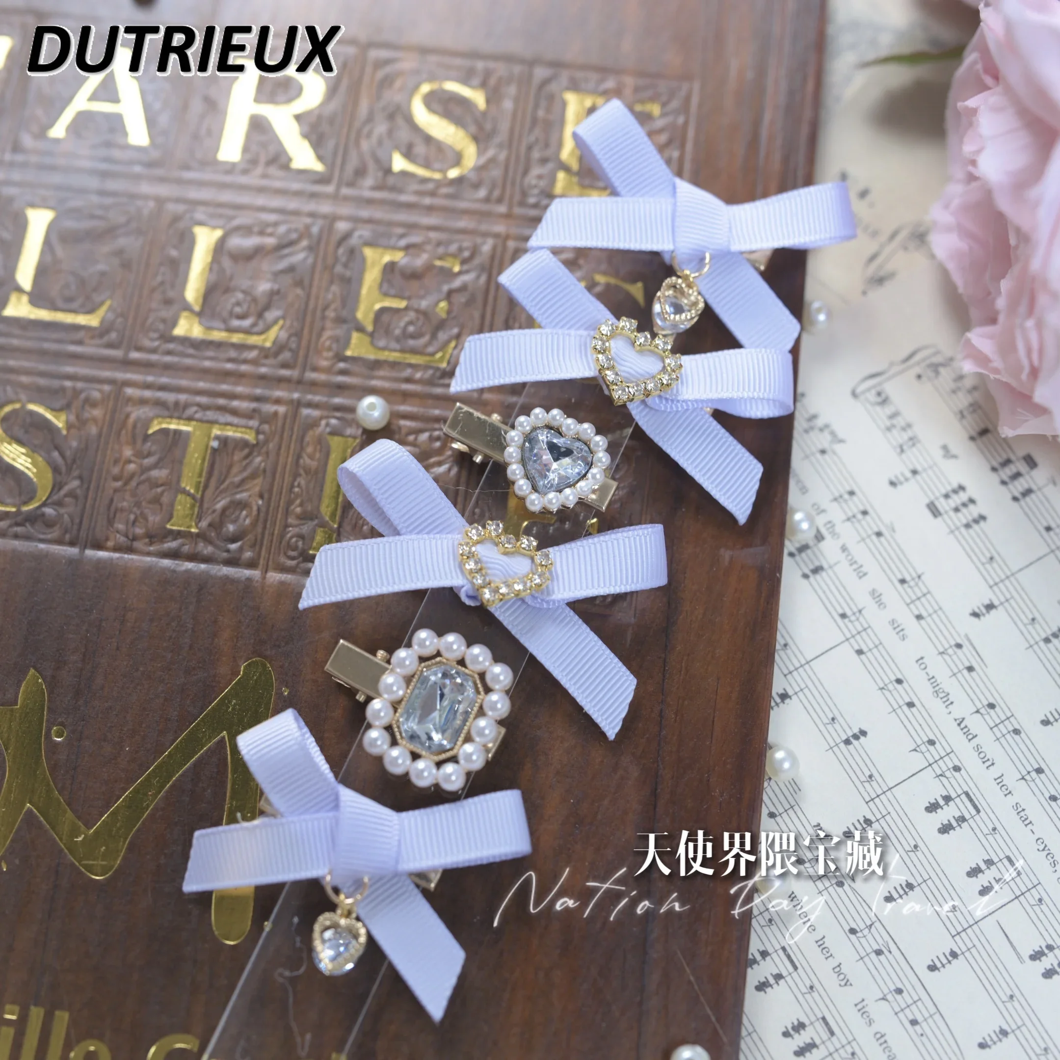 Детские заколки-бабочки DUTRIEUX