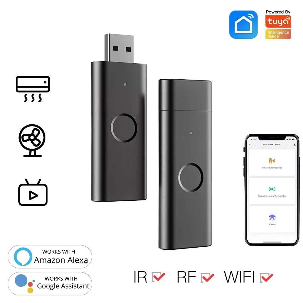 

WiFi Controller RF+IR USB Remote Controller Home Appliances Smart Controller RF Appliances Smart/ Smart Life