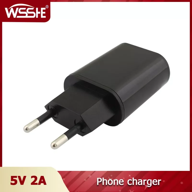

Port Phone charger 5V 2A usb adapter EU plug wall charger Charging adapter For iphone 13 mi 11 Samsung a51