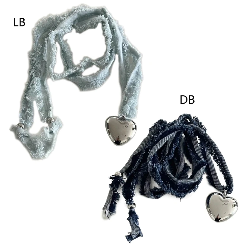 

Goth Love Heart Clavicle Chain Women Girls Wedding Jewelry Party Birthday Gift F19D