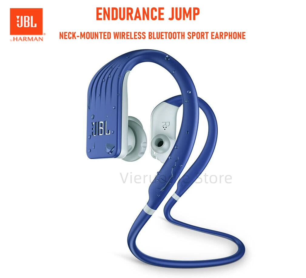 

Оригинальные беспроводные наушники JBL Endurance Jump Bluetooth IPX7, водонепроницаемые спортивные наушники, магнитная гарнитура с сенсорным управление...