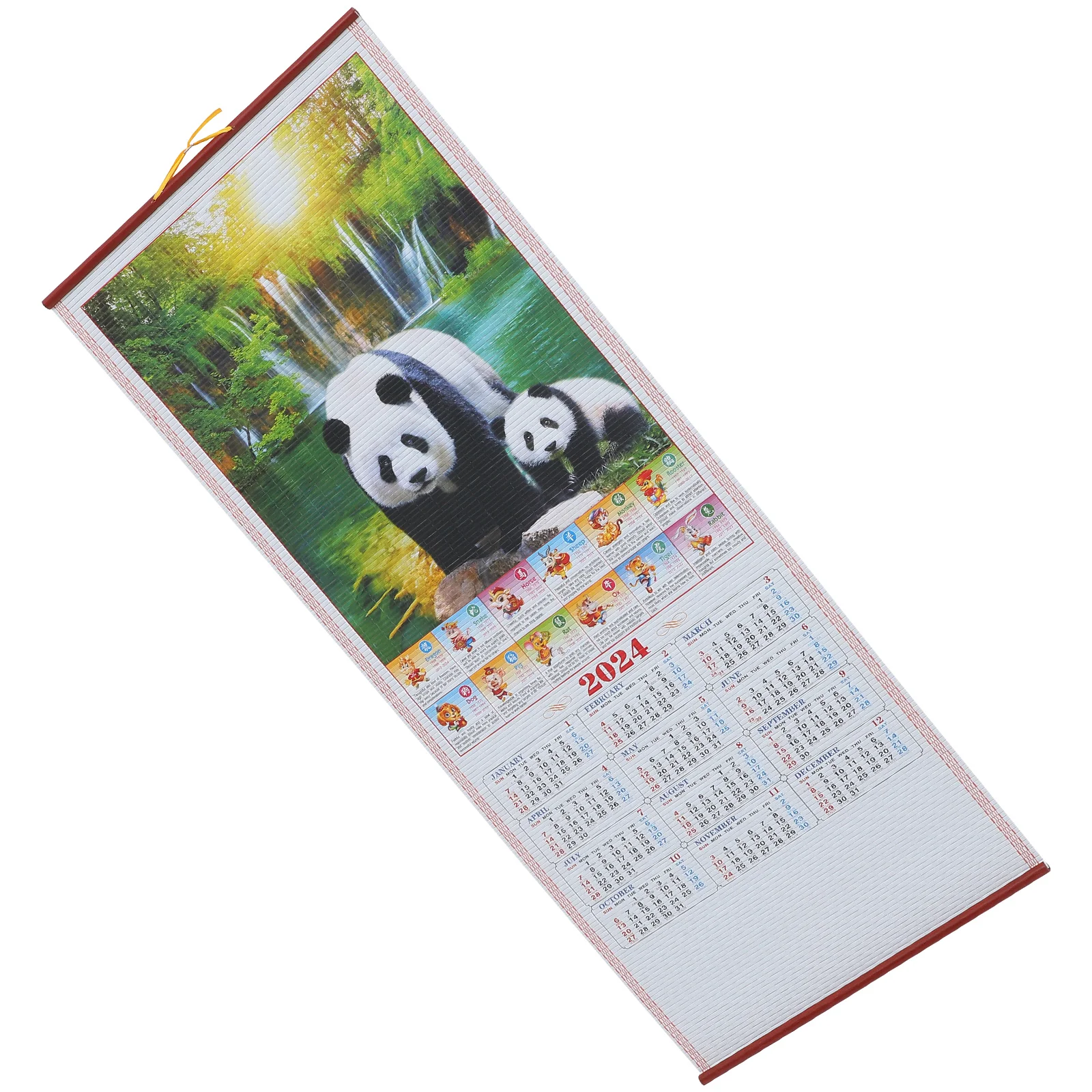 

Chinese Calendar Lunar Calendar Dragon Year Decoration Chinese New Year Calendar for Home
