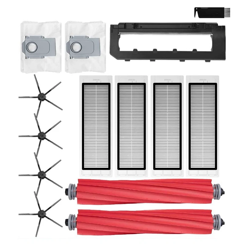 

Main Side Brush Filter And Dust Bag Replacement Accessories For Xiaomi Roborock Q5 Q5+ Robotic Vacuum Cleaner