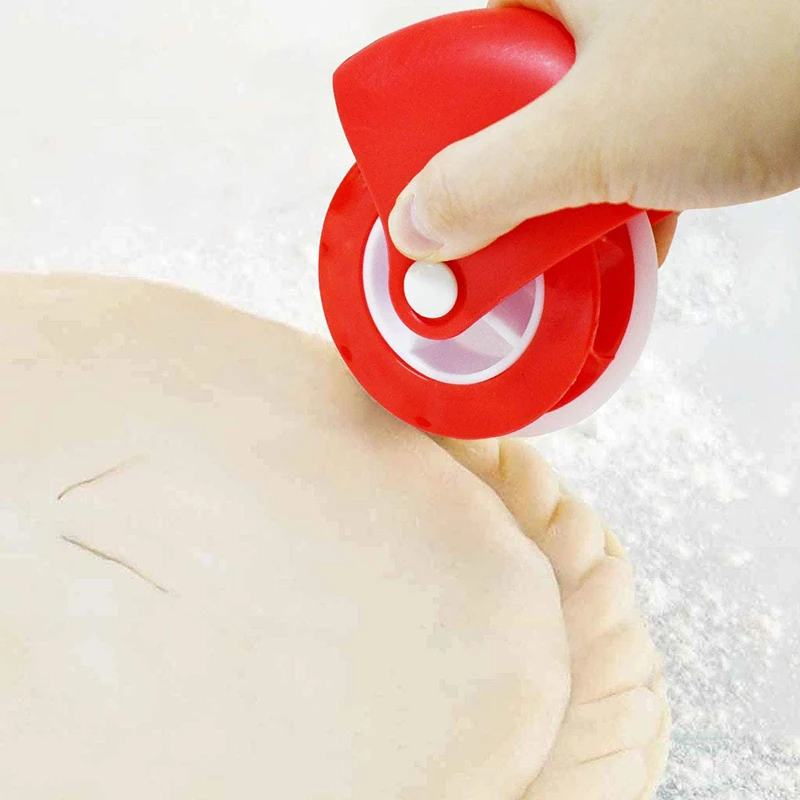 

Pizza Pastry Wheel Pie Pastry Cutter DIY Dough Cutting Tools Lattice Rolling Cutter Decoration Baking Tools Kitchen Gadgets