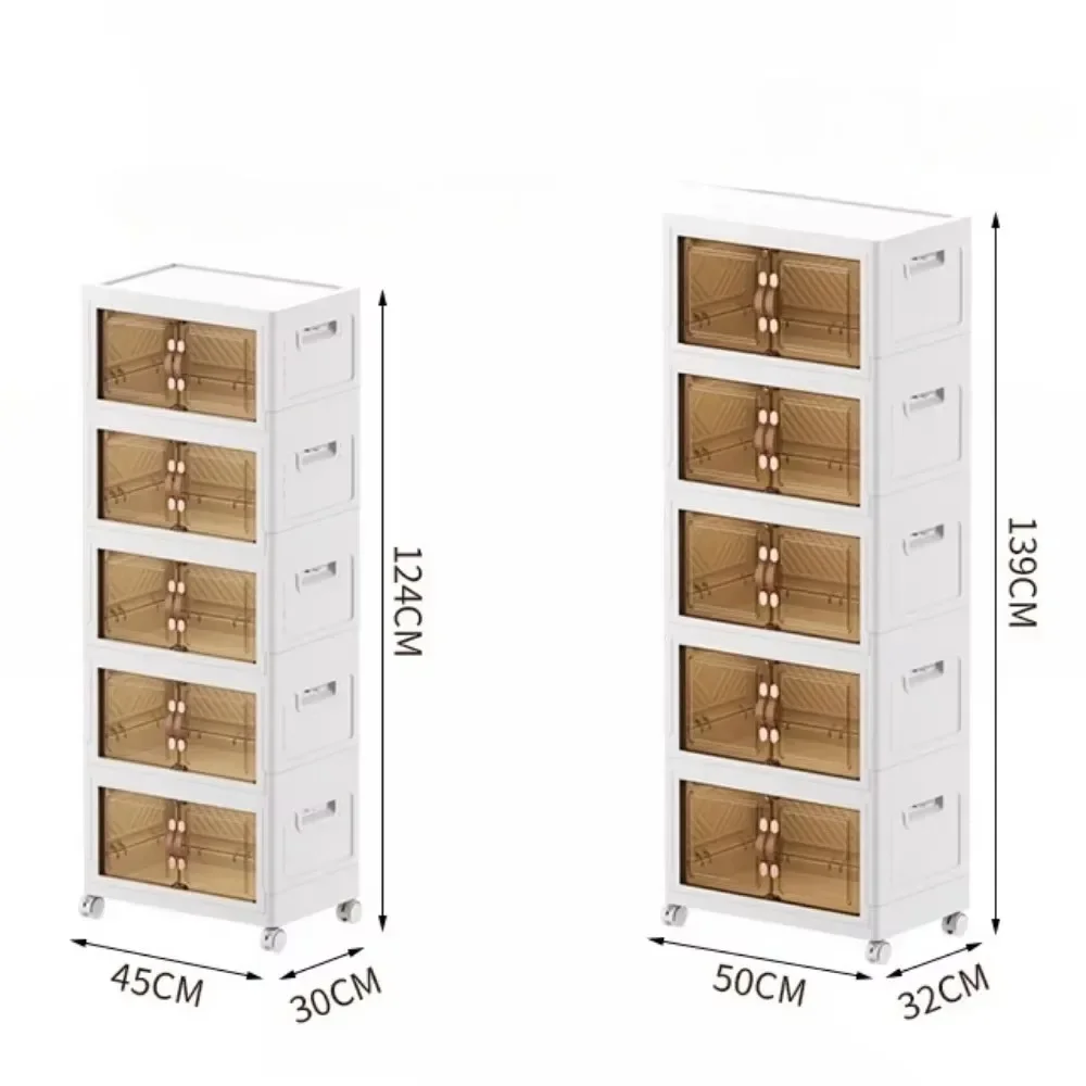 Складной шкаф напольный многослойный многофункциональный простой большой