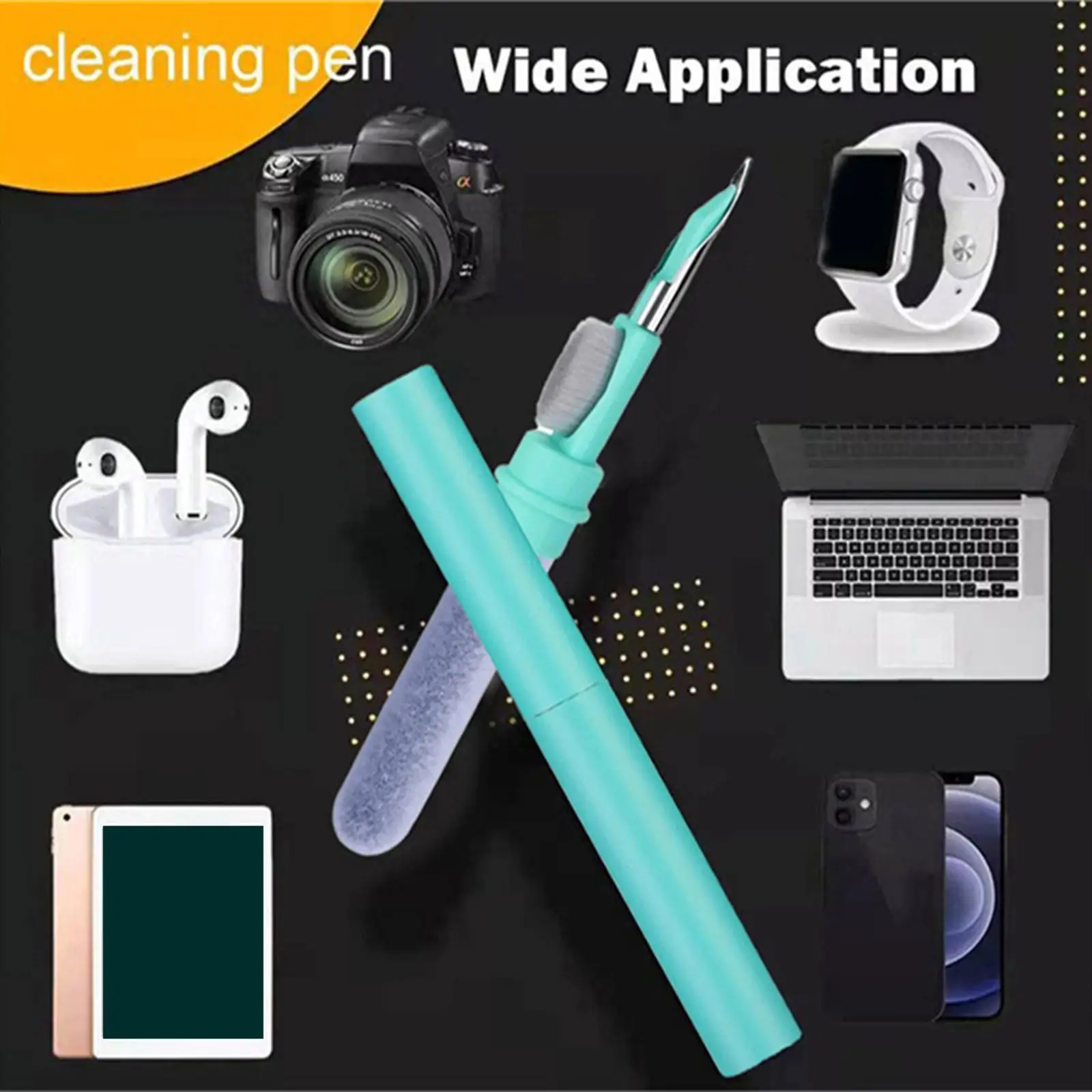 Cleaner Kit For Airpods Pro Earbuds Cleaning Pen Brush Bluetooth-compatible Earbuds Cleaning Case For Airpods Pro 3 2 1 Cleaning
