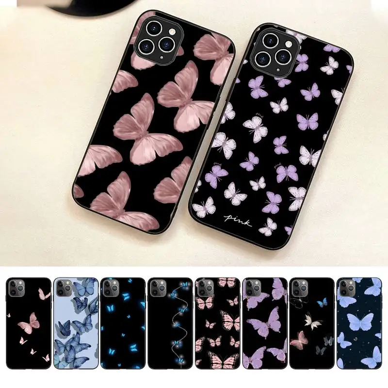 

Butterfly Phone Case For Iphone 7 8 Plus X Xr Xs 11 12 13 Se2020 Mini Mobile Iphones 14 Pro Max Case