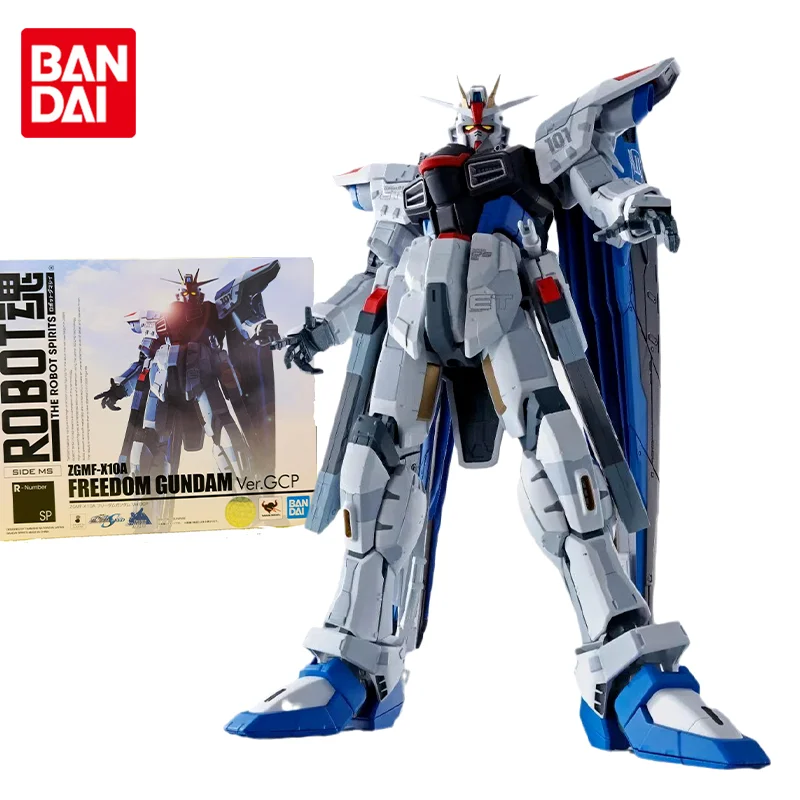 

Bandai оригинальная модель Gundam, аниме фигурка робота, духов ZGMF-X10A, строительные фигурки, игрушки, подарки для детей