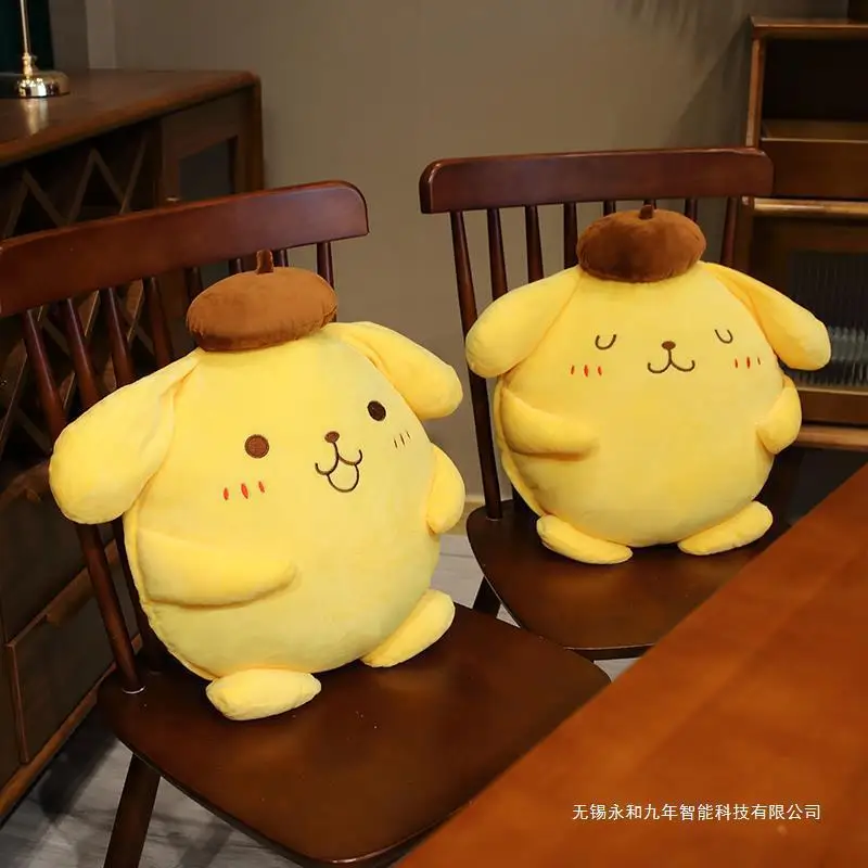 

Sanrio Pom Pom Purin Two-in-one Pillow Blanket Dual-use Pillow Sofa Car Cushion Pillow Lunch Break Air-conditioning Quilt Gift