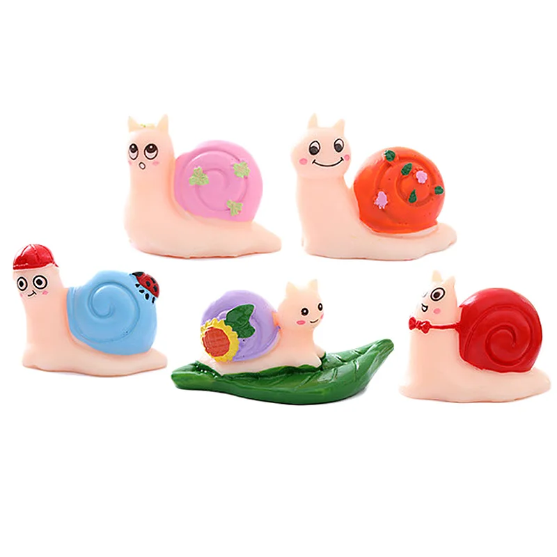 

5 шт., миниатюрные фигурки для украшения дома