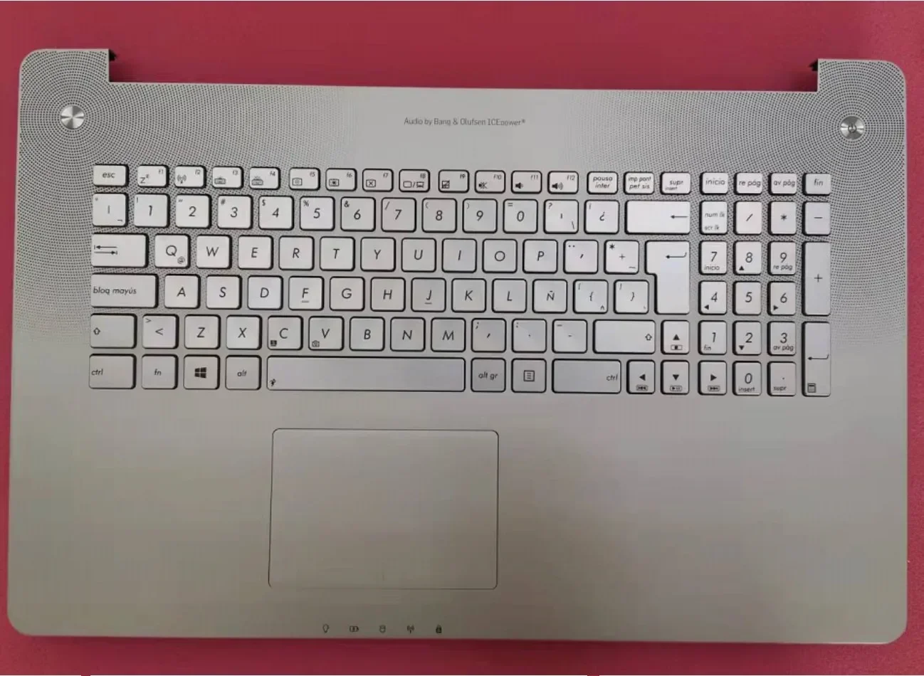 Фото MEIARROW новый/org для ASUS N750 N750J N750JV N750G N750JK подставка для рук латинская клавиатура верхняя крышка сенсорная панель подсветка №2