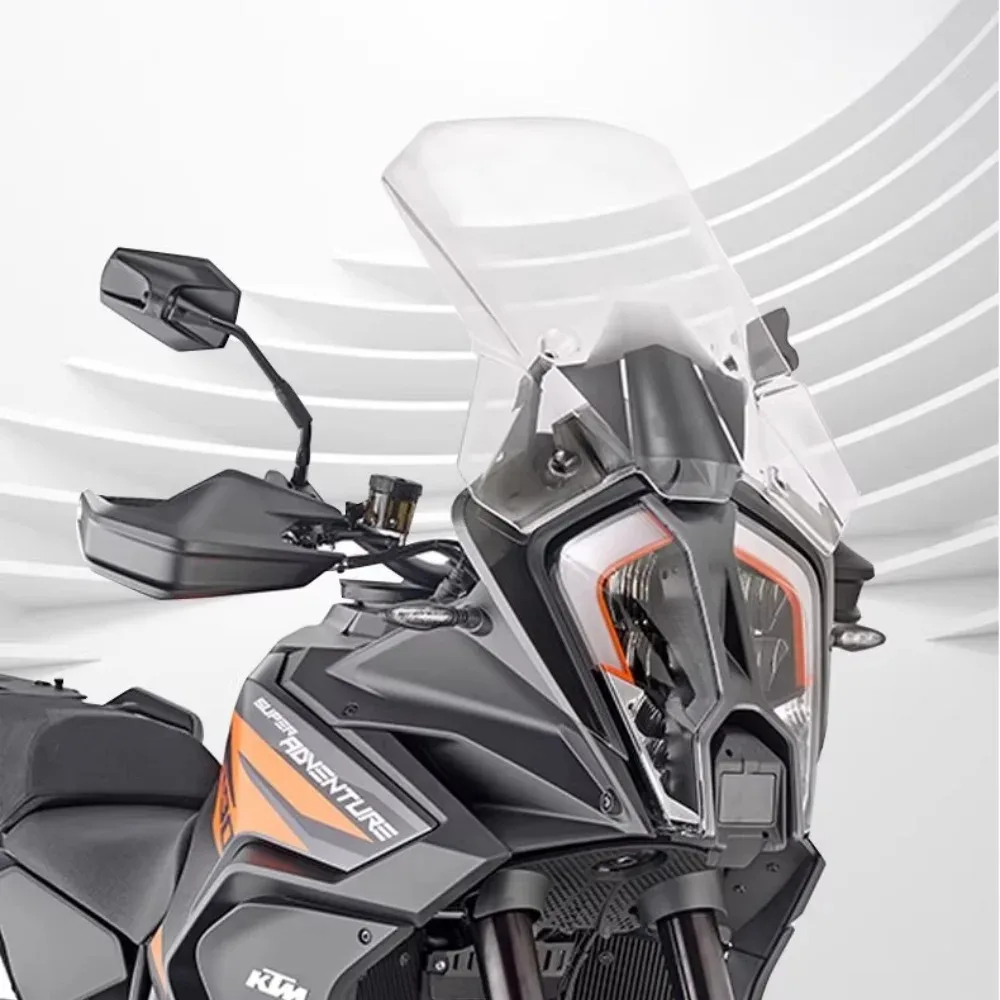 Фото Для KTM 1290 Super Adventure S 2021-2022: Увеличенное прозрачное ветровое стекло (Parabrisas Parabrezza) – Аксессуары для мотоциклов (Куполино) №3