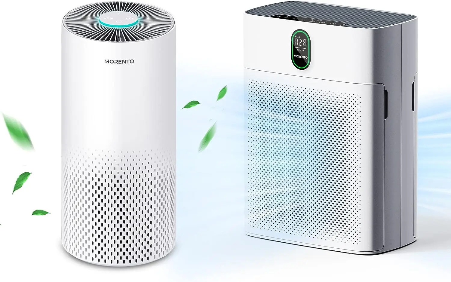 

Air Purifiers with KILO Air Purifiers for Home Large Room，White