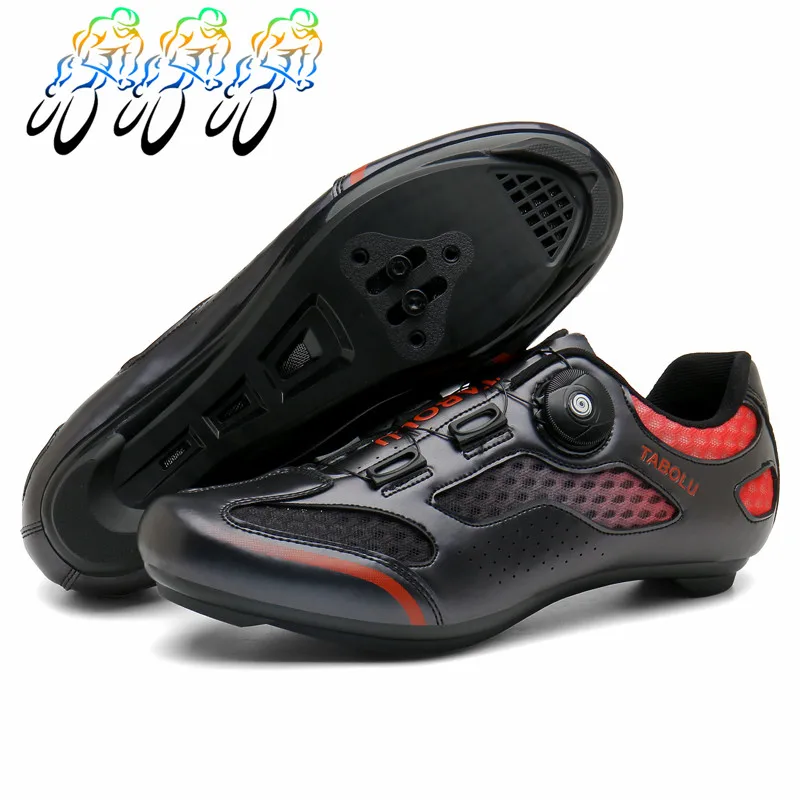 

2022 New Professional Cycling Shoes Men and Women Lock Shoes Double Knob Hard Bottom Mountain Road Sports Bicycle Shoes Men