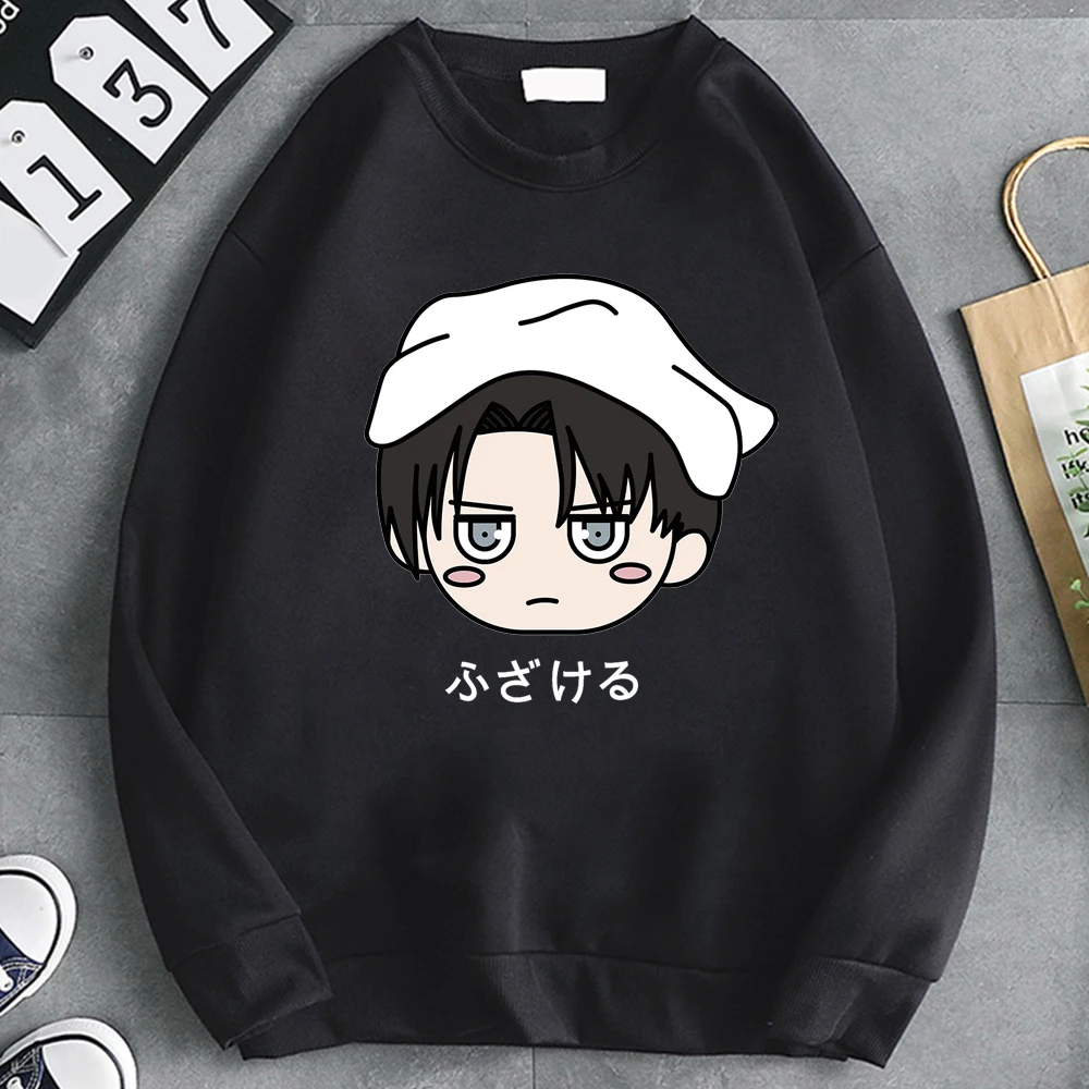 

Толстовка с капюшоном в стиле аниме «атака на Титанов», уличная одежда в стиле Харадзюку для мужчин и женщин, повседневные свободные пулове...