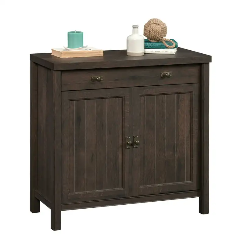 

Storage Cabinet, Coffee Oak