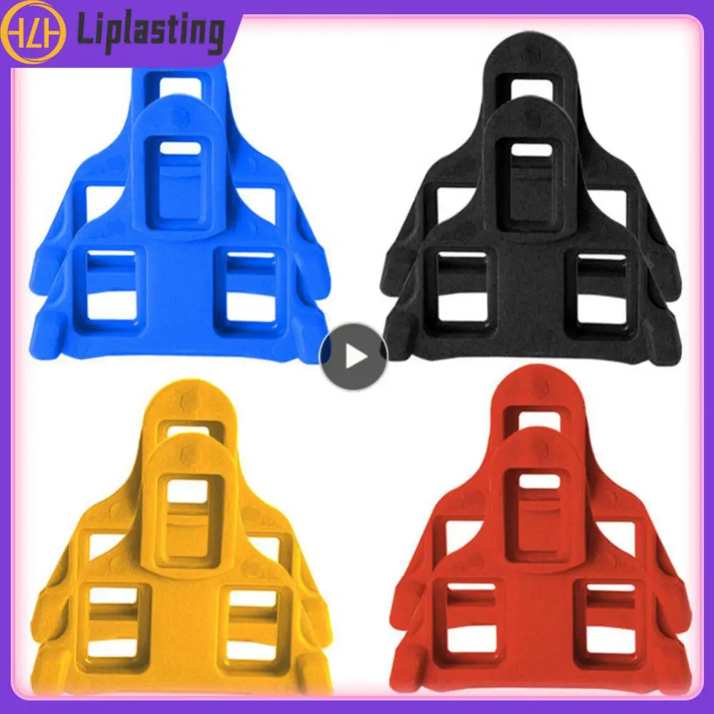 

Mountain Bike Clamping Plate Set Durable 1pair Bicycle Pedal Cleat Lock Card Multiple Colors Universal Self-locking Pedales
