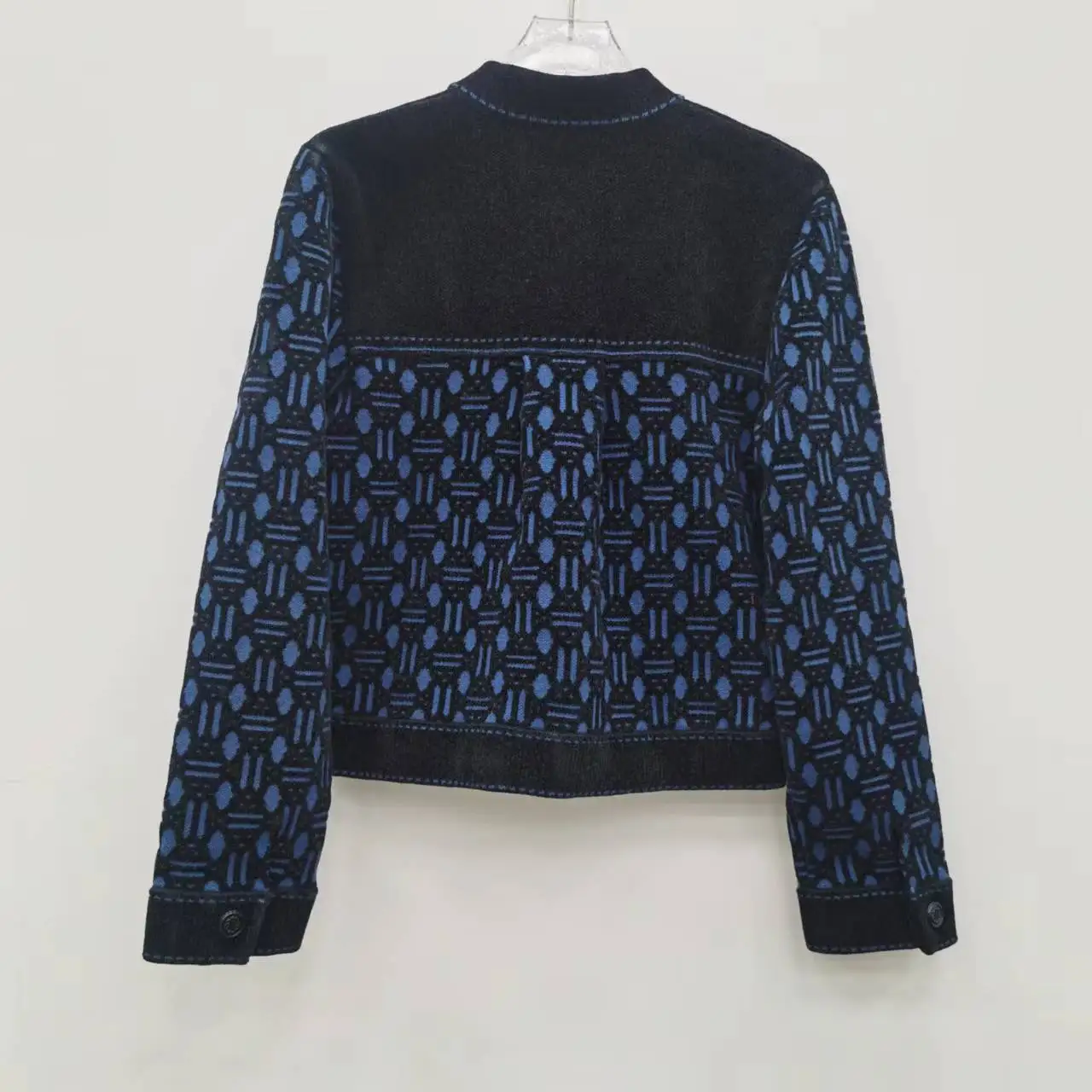 M Family 2023 Ранняя осень новый французский стиль вельветовый жаккардовый короткий