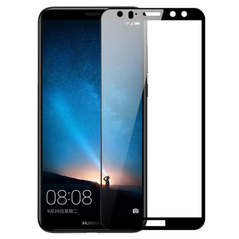 

for huawei mate 10 lite tempered glass 9h 3d full cover front screen protector film on for ren-l01 l02 l03 l21 l23 guard saver