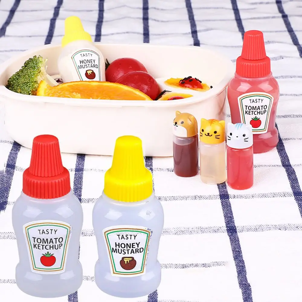 

Bento Box Barbecue Supplies Tomato Ketchup Bottle Salad Dressing Container Pantry Containers Small Sauce Container