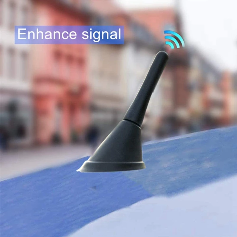 6.5 cm Universal Car Antenna Radio Accessories for VW MK4 Bora Golf 4 5 6 Passat Polo Touran | Aerials