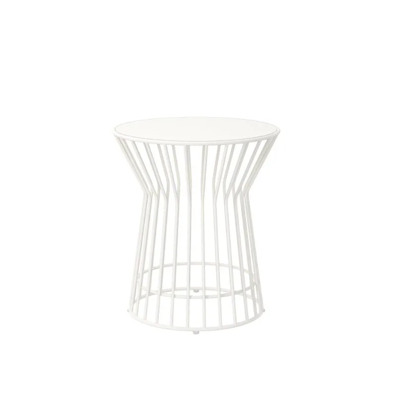 

Novogratz Poolside Collection, Roberta Outdoor Side Table, White