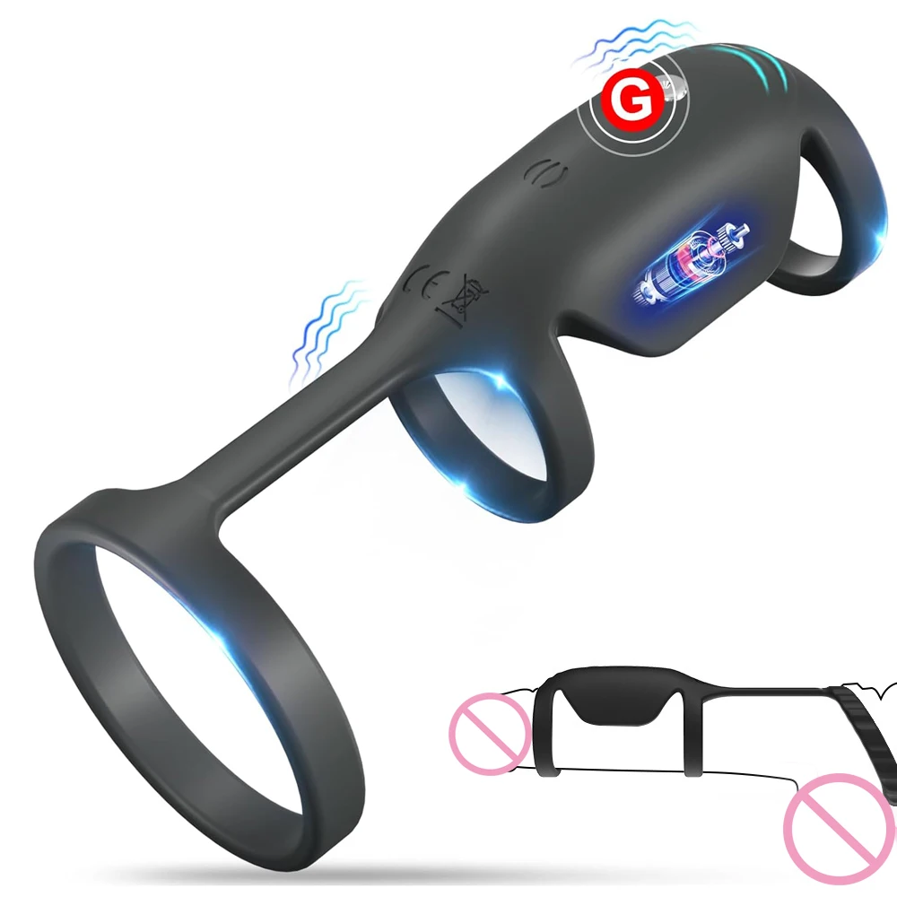 Вибрирующий рукав для пениса кольцо на член вибратор стимулятор точки G