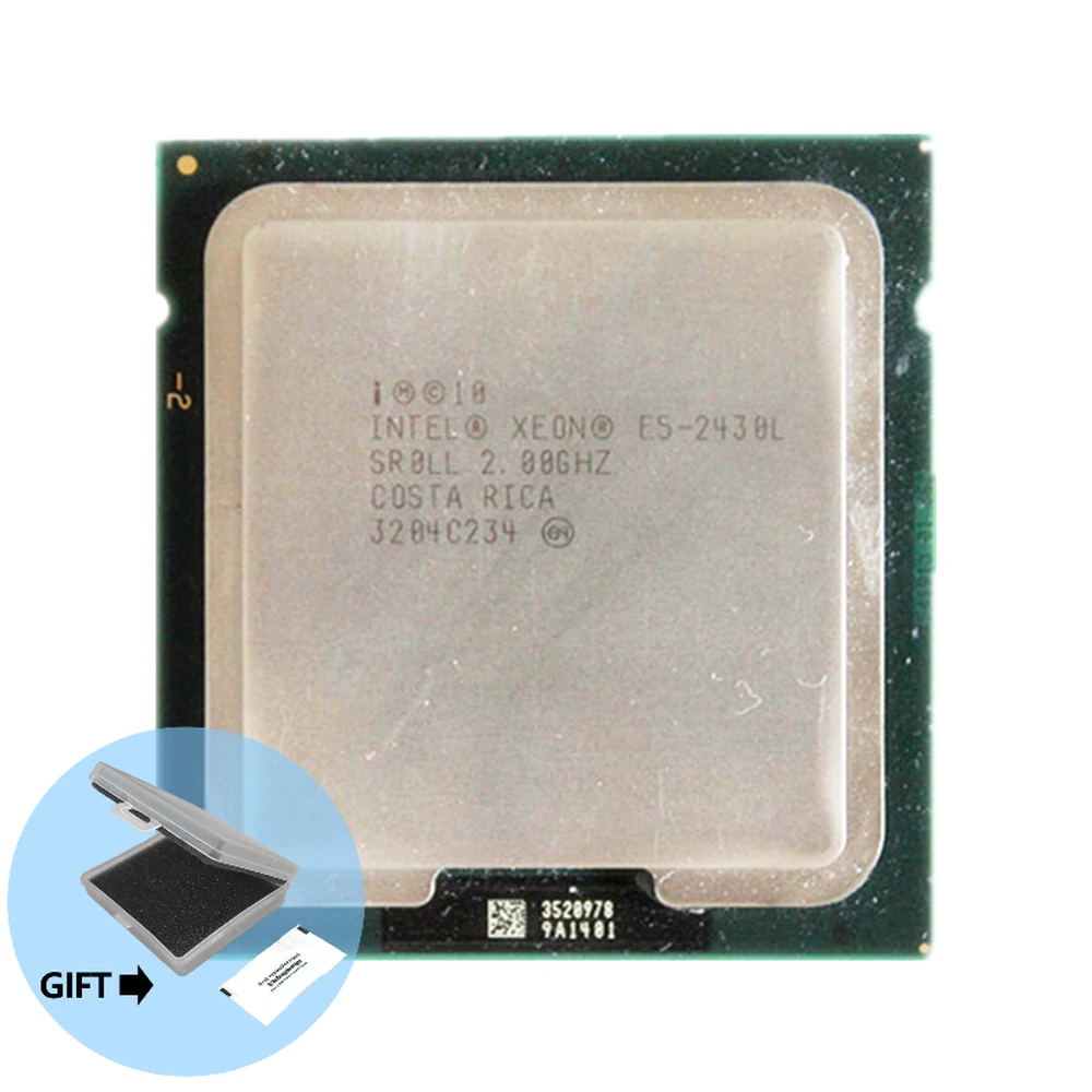 

Процессор Intel E5-2430L 2,0G 6 core 12 thread 1356 pin официальная версия