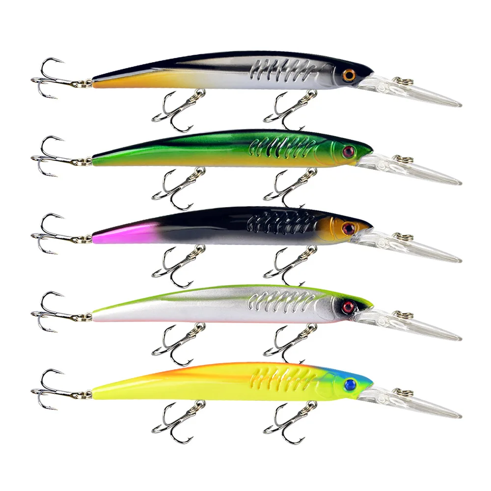 

Artificial Soft Lures Silicone Fake Bait 15CM/12.5G Rattle Bait for Fishing Goods Supplies Accessories Wholesale Free Shipping