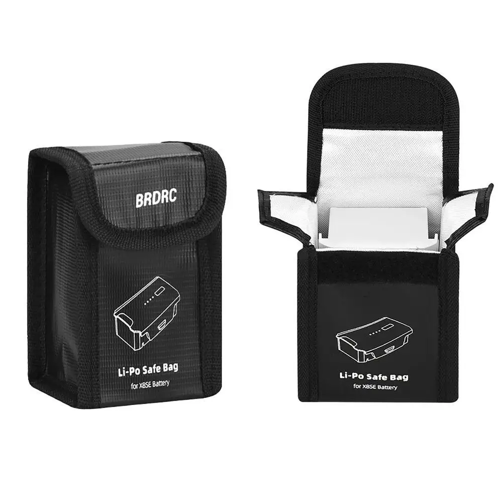 

Огнеупорная Взрывозащищенная сумка для аккумулятора дрона, женская сумка для хранения, совместимая с Fimi X8 Se 2022, аксессуары