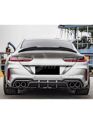 BMW M8 F91 F92 F93 Задний диффузор из сухого углеродного волокна Радикальный новый Стайлинг