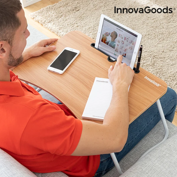 Многофункциональный складной боковой стол InnovaGoods |