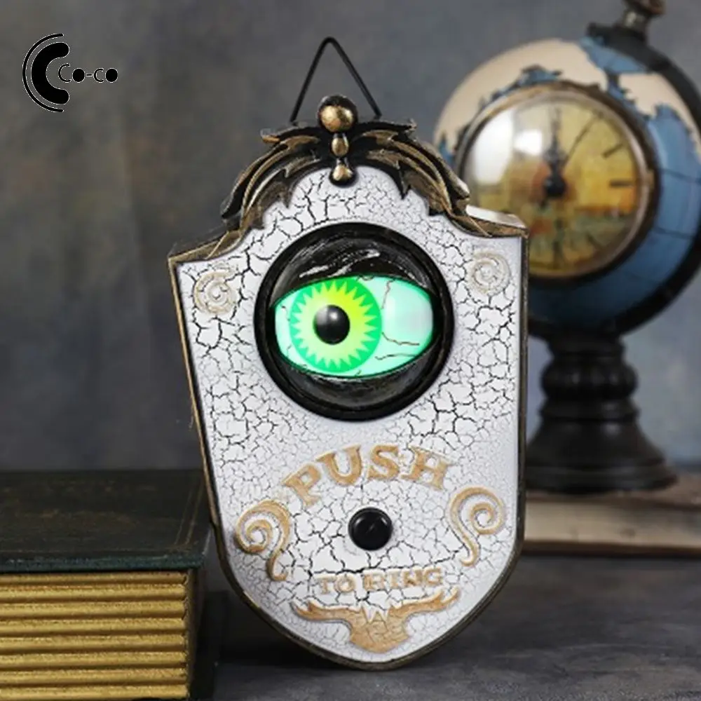 

Horror Toys. Interesting Halloween Most Popular Trend Fashionable Haunted House Decoration Creepy Doorbell Decorations Ghostly