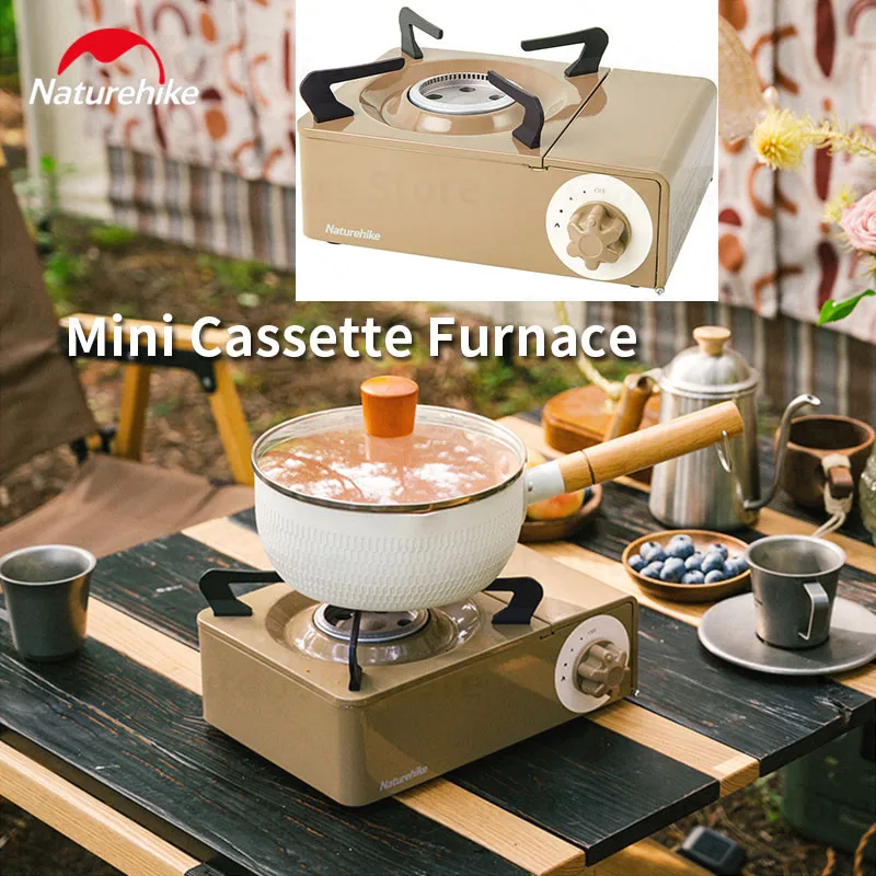 Naturehike кассетная газовая плита Shishang-Mini 2100 Вт хаки