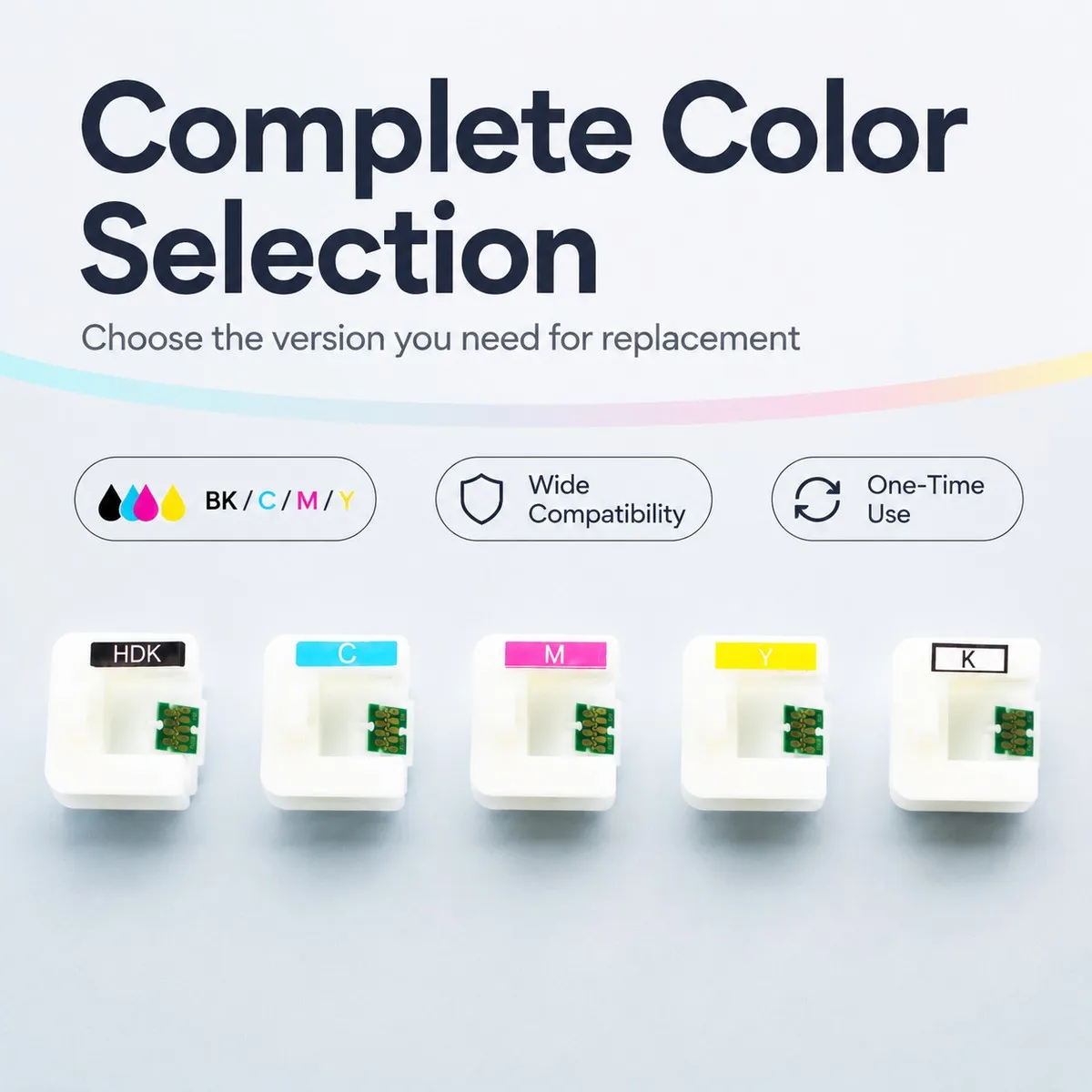 Фото Чипы для чернильных картриджей T741X для Epson SureColor F6000 F6070 F6200 F6270 F7000 F7070 F7200 F7270 F9200 F9270 F9300 F9330 F9370 №2