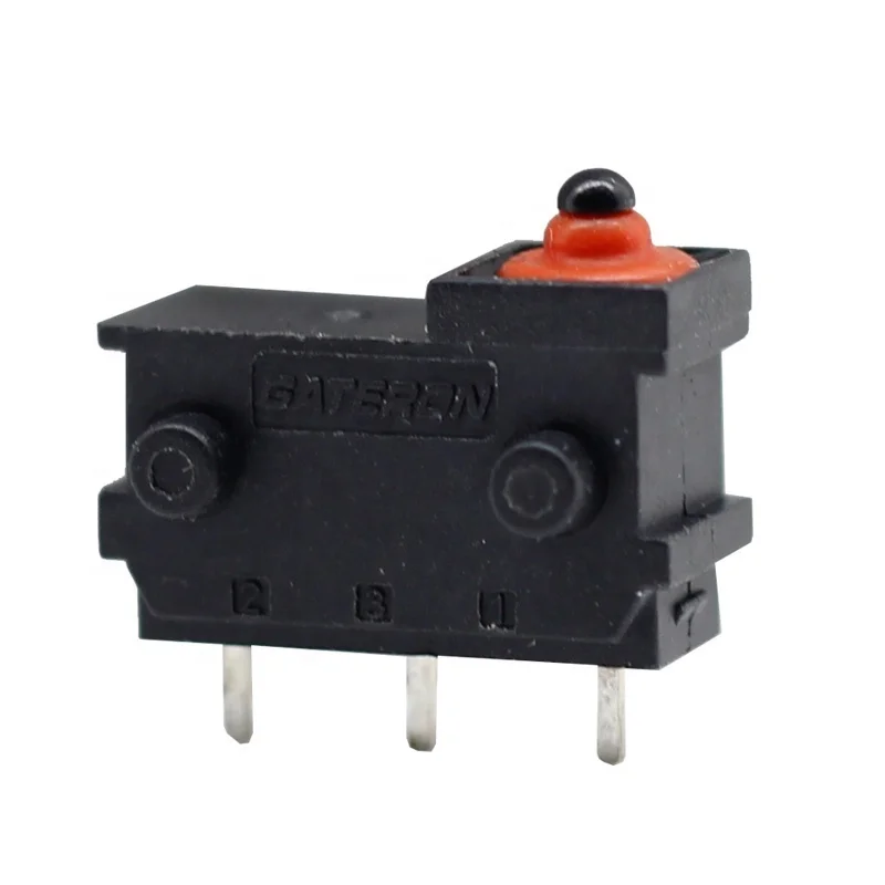

Momentary Micro Limit Switch Waterproof Push Button Switch SPDT Snap Action 0.1A 3A 250V 48V