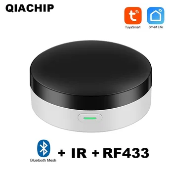 Tuya 스마트 스위치 TV IR RF 433 범용 원격 제어 블루투스 게이트웨이 허브 Alexa Google 홈 어시스턴트 에어컨