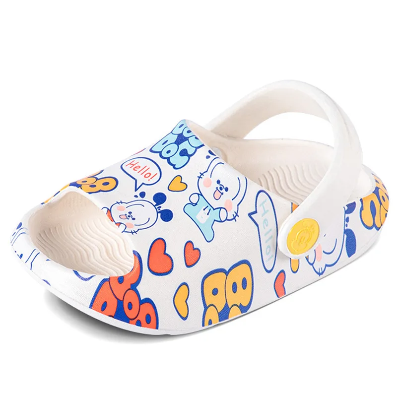 

Children's Slippers 2022 Summer New Season Cute Printing Boys and Girls Baby Home Bath Sandals and Slippers Baby Outdoor Shoes