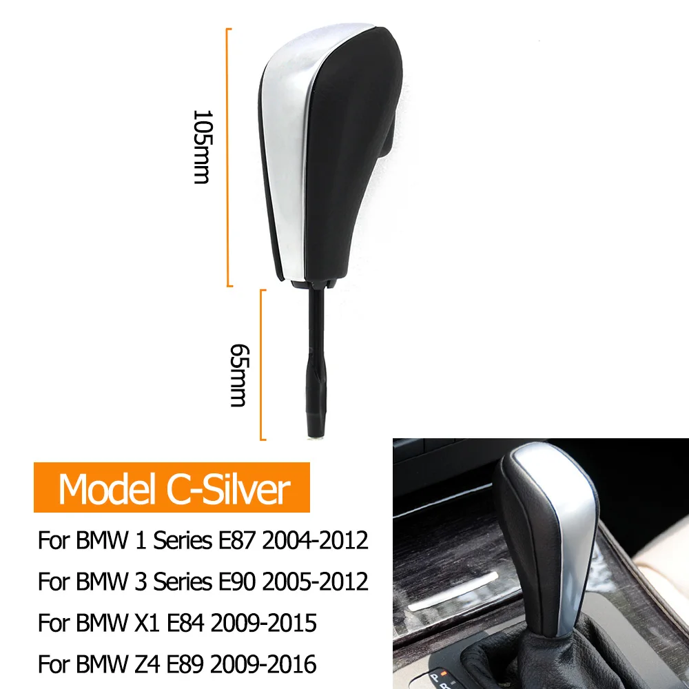 

Автомобильная ручка переключения передач, рычаг переключения передач для BMW 1 3 5 7 X1 X3 X5 Z3 Z4 серии E46 E39 E36 E53 E60 E83 E84 E85 E86 E87 E89 E90