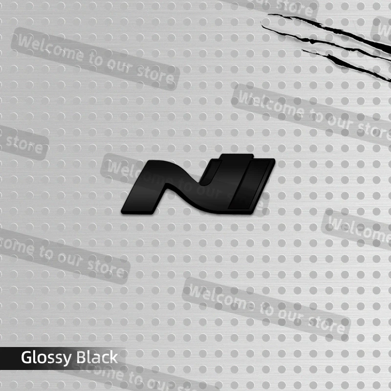 

Металлическая 3d-наклейка на багажник Hyundai N Line Veloster Elantra Sonata I20 I30 I10 Ix35