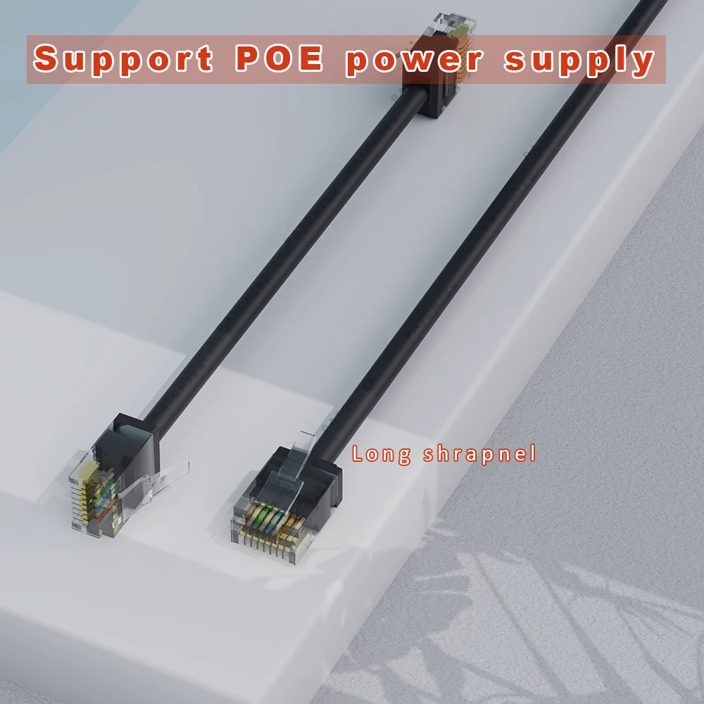 COMNEN Cat6Cat6a, 8 шт., тонкий патч-кабель Ethernet-маршрутизатора Cat6a, 10 г, поддержка патч-кабеля Cat 6A для сетевого кабеля маршрутизатора (art.: 3920ccce950a0) - 3920ccce950a0