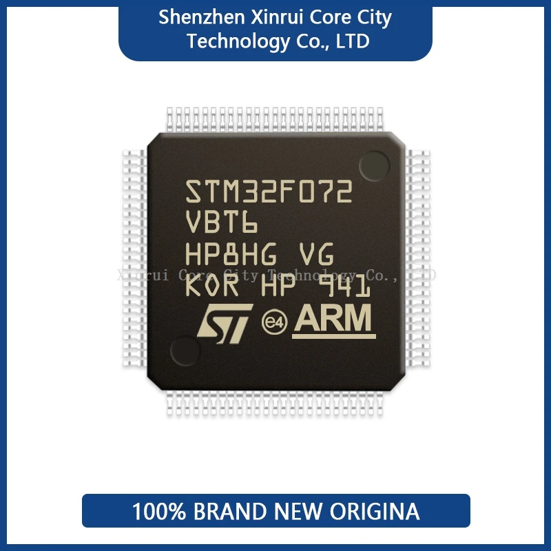

Latest IC STM32F072VBT6 MCU Programmable Microcontroller LQFP100 module Chips Original Genuine Spot Single-chip