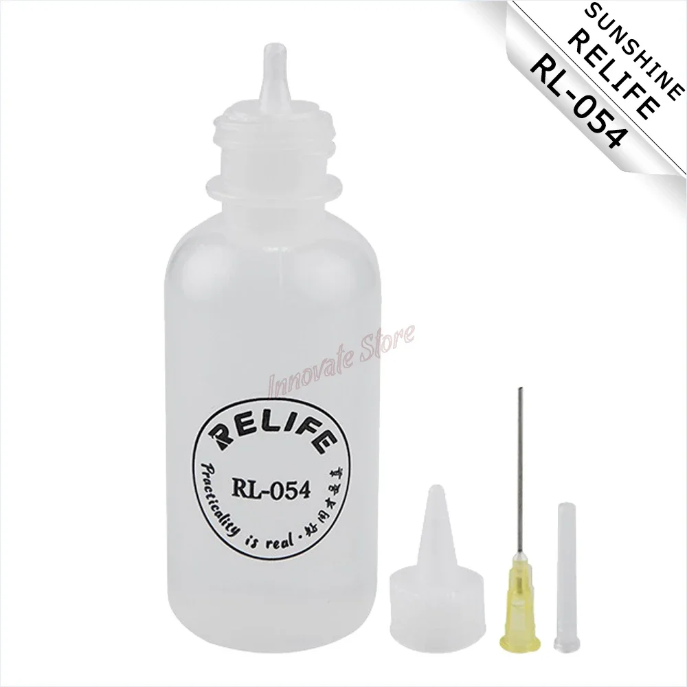 

Needle Type Liquid Bottle RELIFE RL-054 Squeeze Solution Dispenser Alcohol Washer Water Pine Fragrance Pointed Plastic Bottle