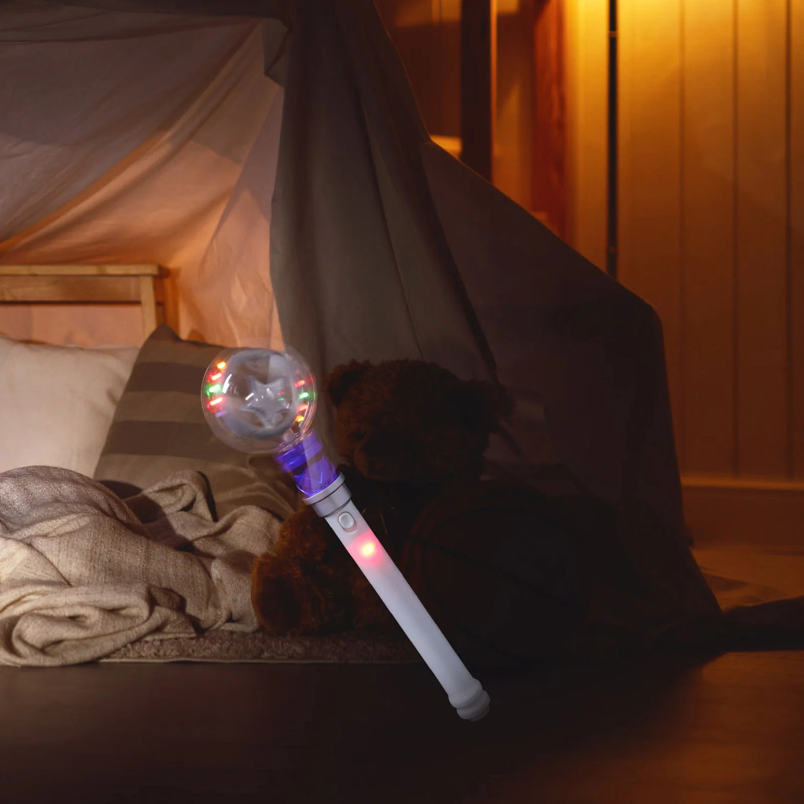 

Wedding Party Supplies Atmosphere Light Colorful Flashing Sticks Bar Wand Glow Plastic Supply Baby