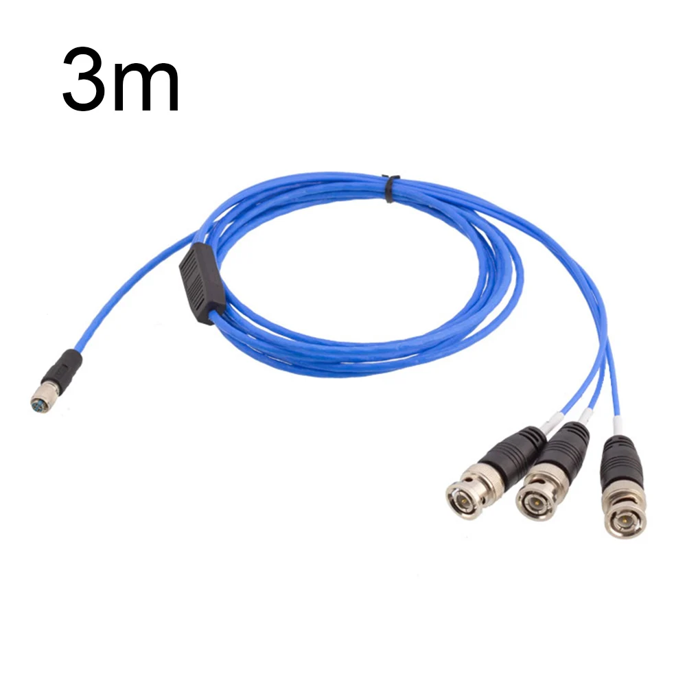 

C4 Sensor Connector 1/4-28UNF To BNC Triaxial Acceleration Sensor Terminal Cable Teflon High-strength Wire BNC C4 Sensor Connect