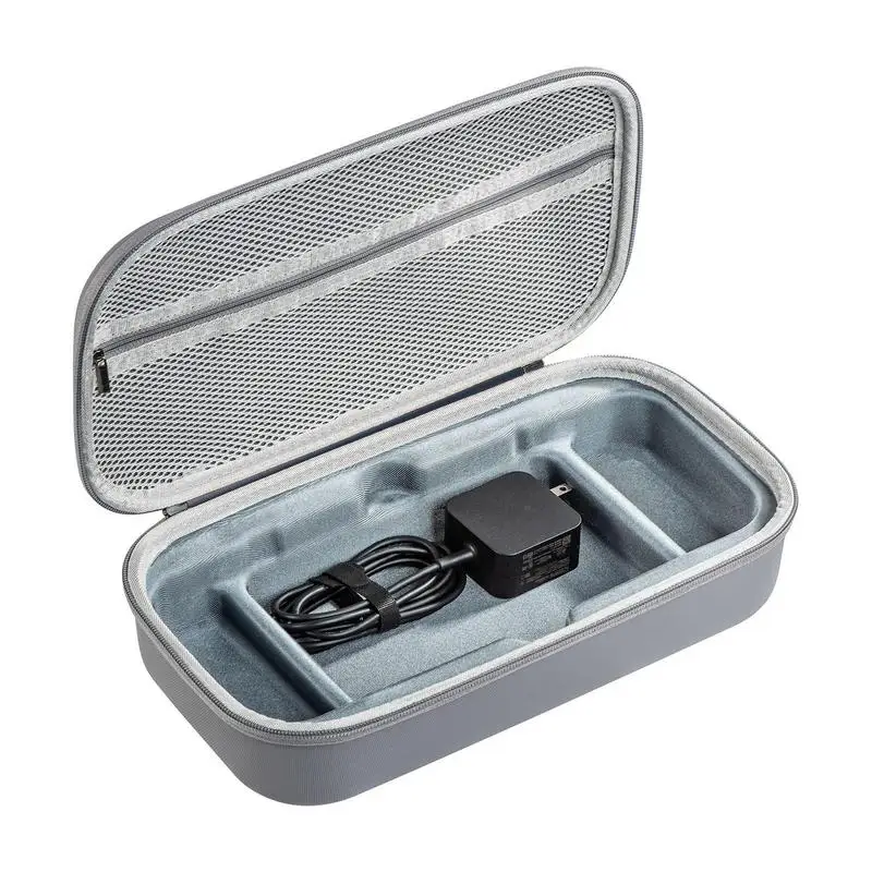 

Сумка для хранения игровой консоли с промежуточным слоем, амортизирующий чехол для переноски, прорезы, сумка на молнии для Дек steam