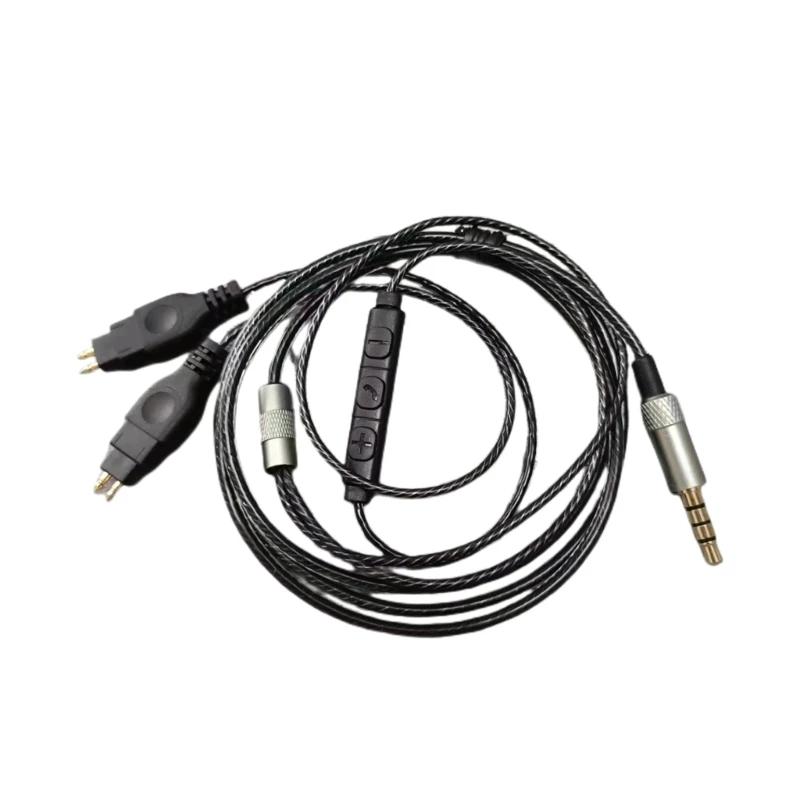 

Durable PVC Headphone Cable for HD580 HD650 HD600 HD25 HD265 HD525 HD545 Headset Cord Wire Perfect for Home, Studio